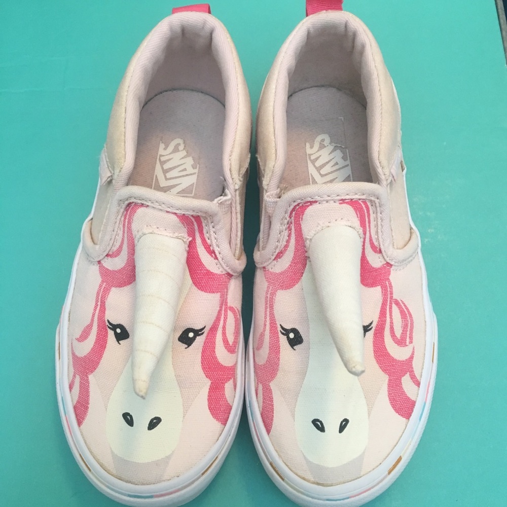 Girls size 12 Unicorn Vans